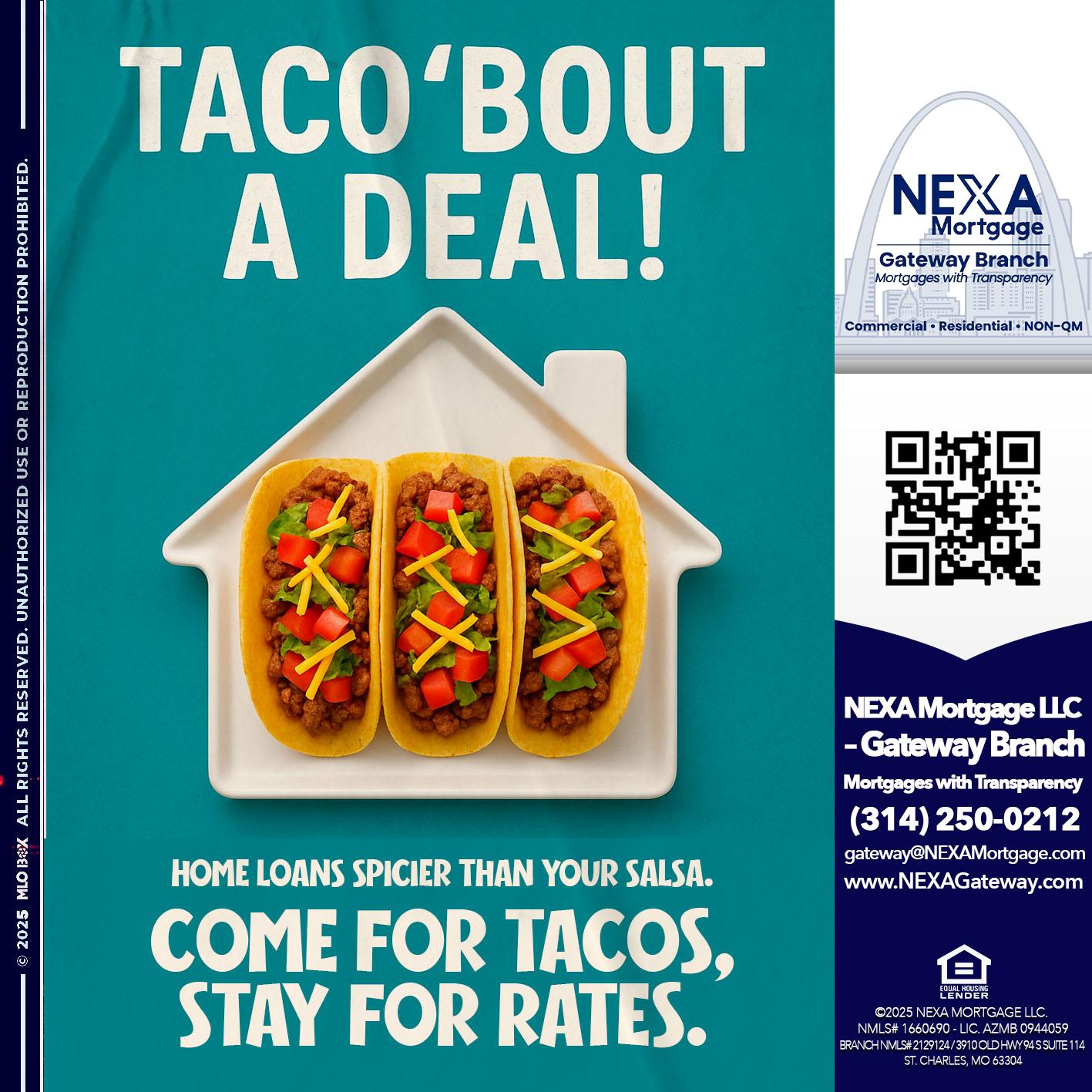 TACO BOUT A DEAL - Dylan J. Estes -Branch Manager