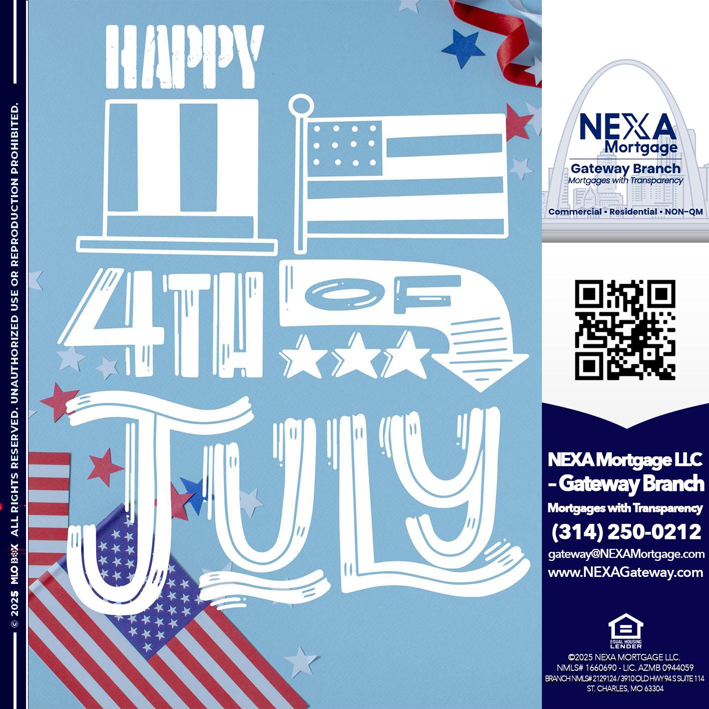 happy 4th of july - Dylan J. Estes -Branch Manager