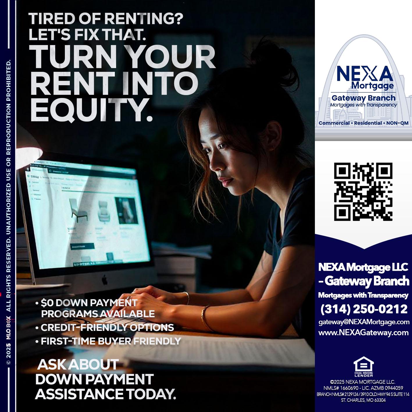 tired of renting? - Dylan J. Estes -Branch Manager