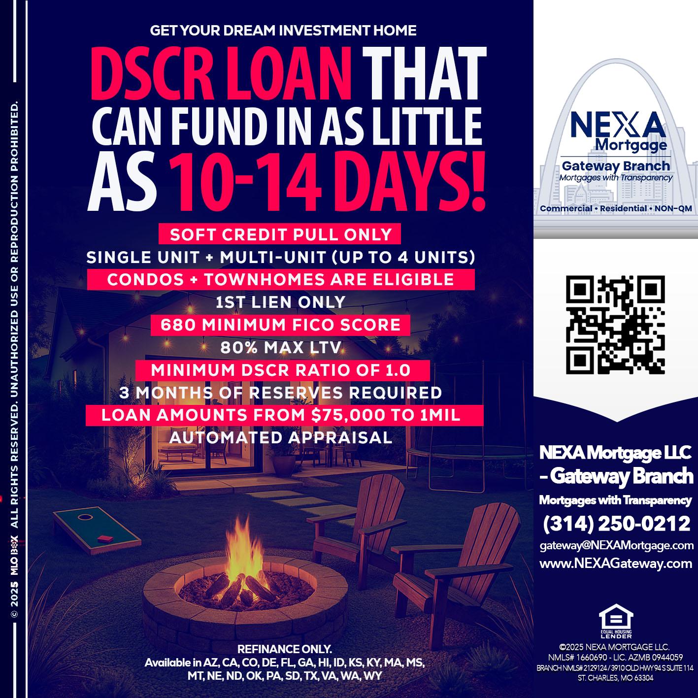 DSCR LOAN - Dylan J. Estes -Branch Manager