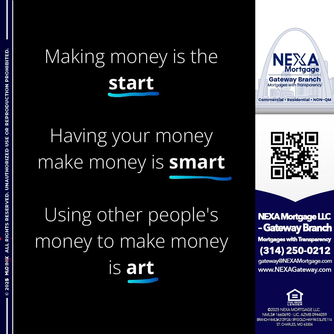 MAKING MONEY IS - Dylan J. Estes -Branch Manager