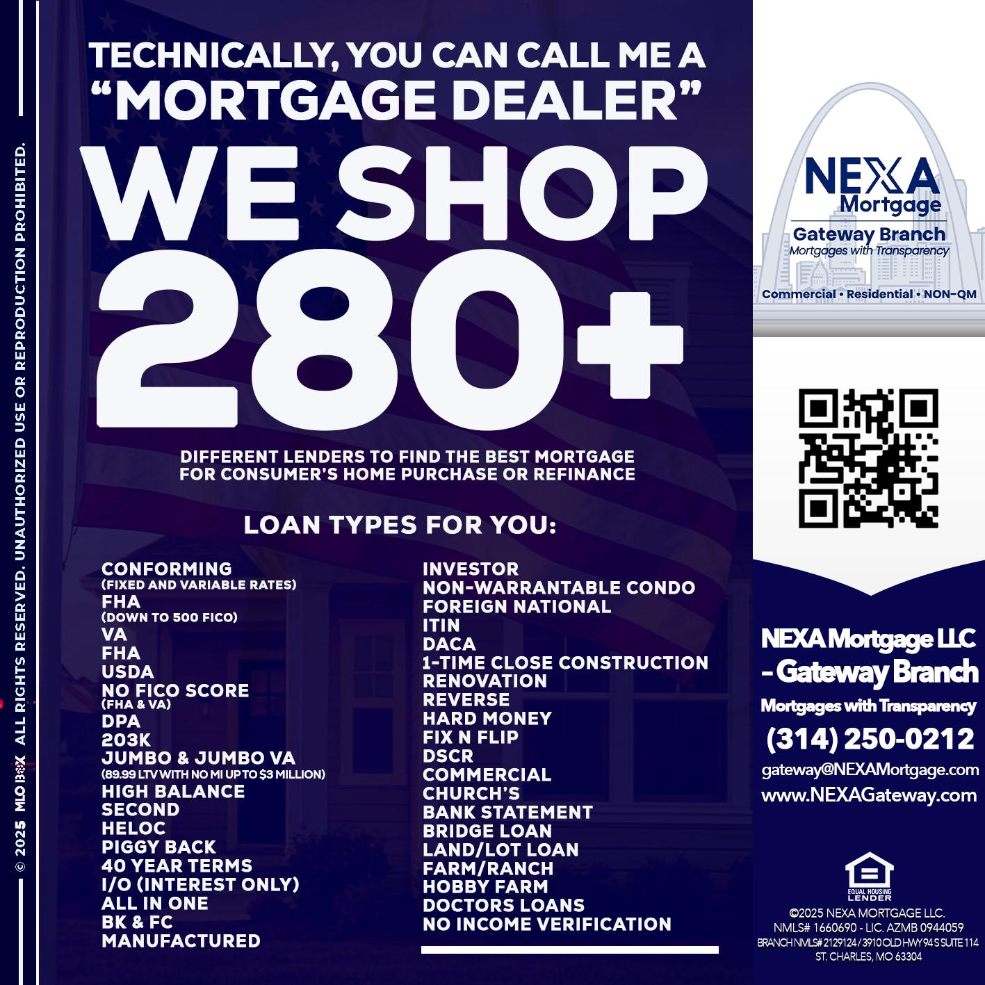 WE SHOP 280 + - Dylan J. Estes -Branch Manager