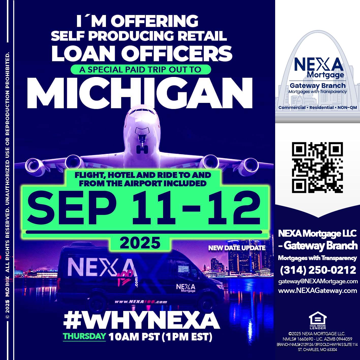 MICHIGAN TRIP - Dylan J. Estes -Branch Manager