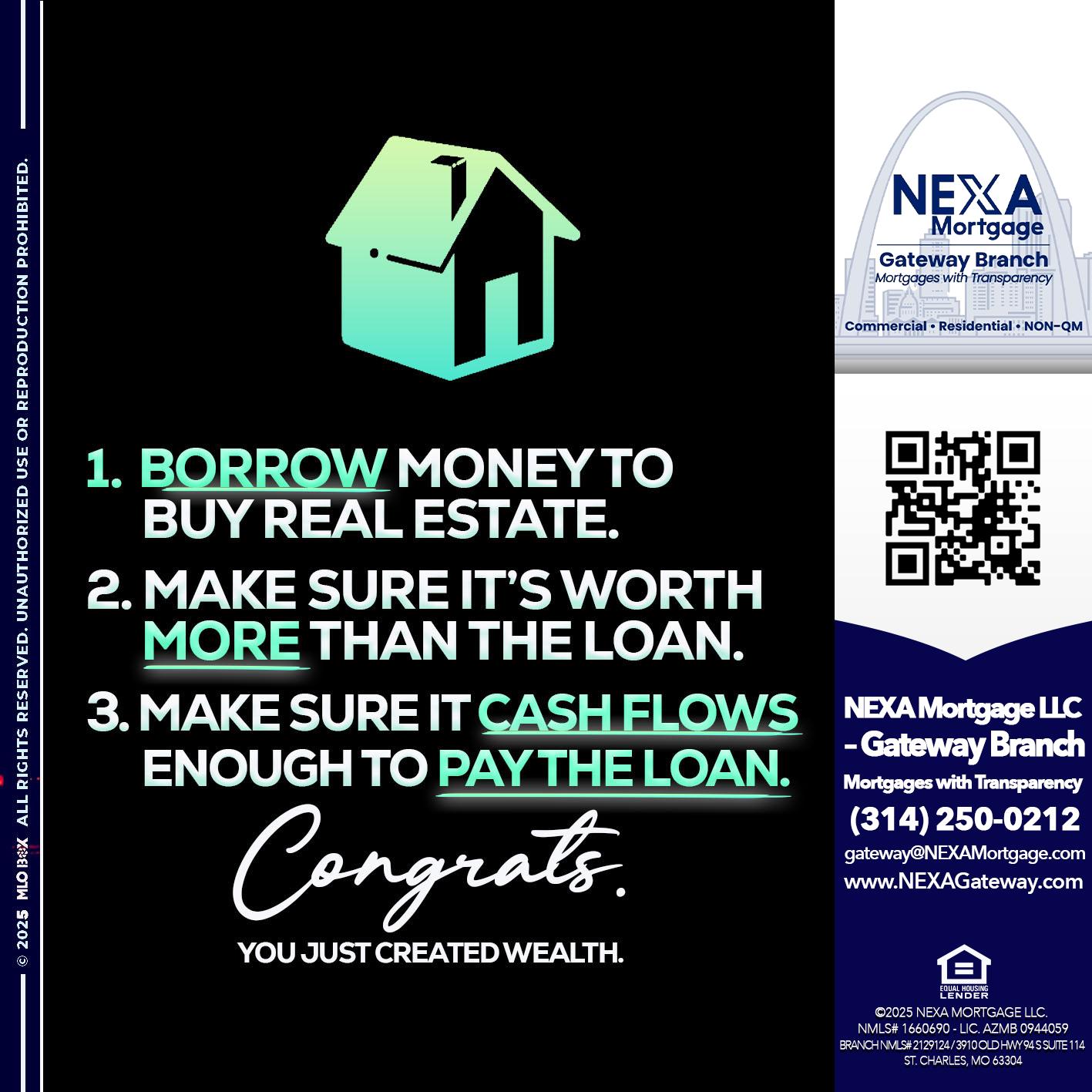 BORROW MONEY - Dylan J. Estes -Branch Manager