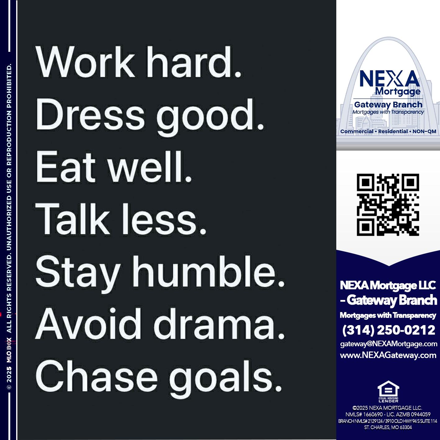 work hard - Dylan J. Estes -Branch Manager