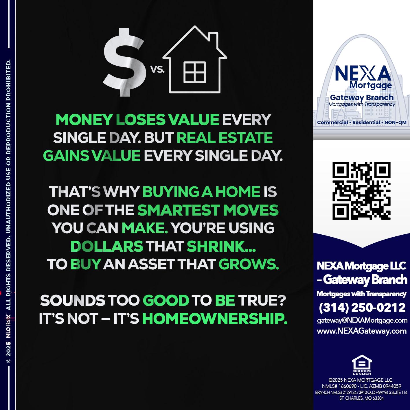 MONEY LOSES VALUE - Dylan J. Estes -Branch Manager