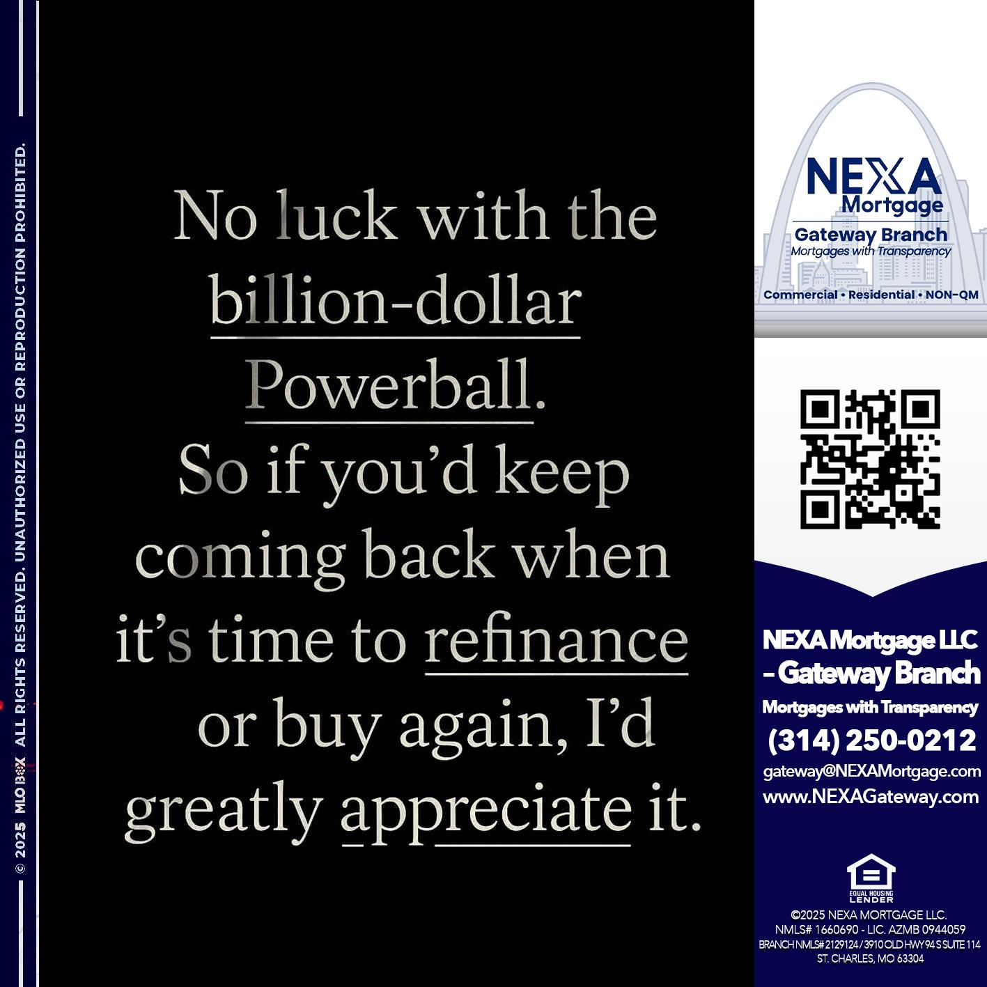 NO LUCK WITH - Dylan J. Estes -Branch Manager