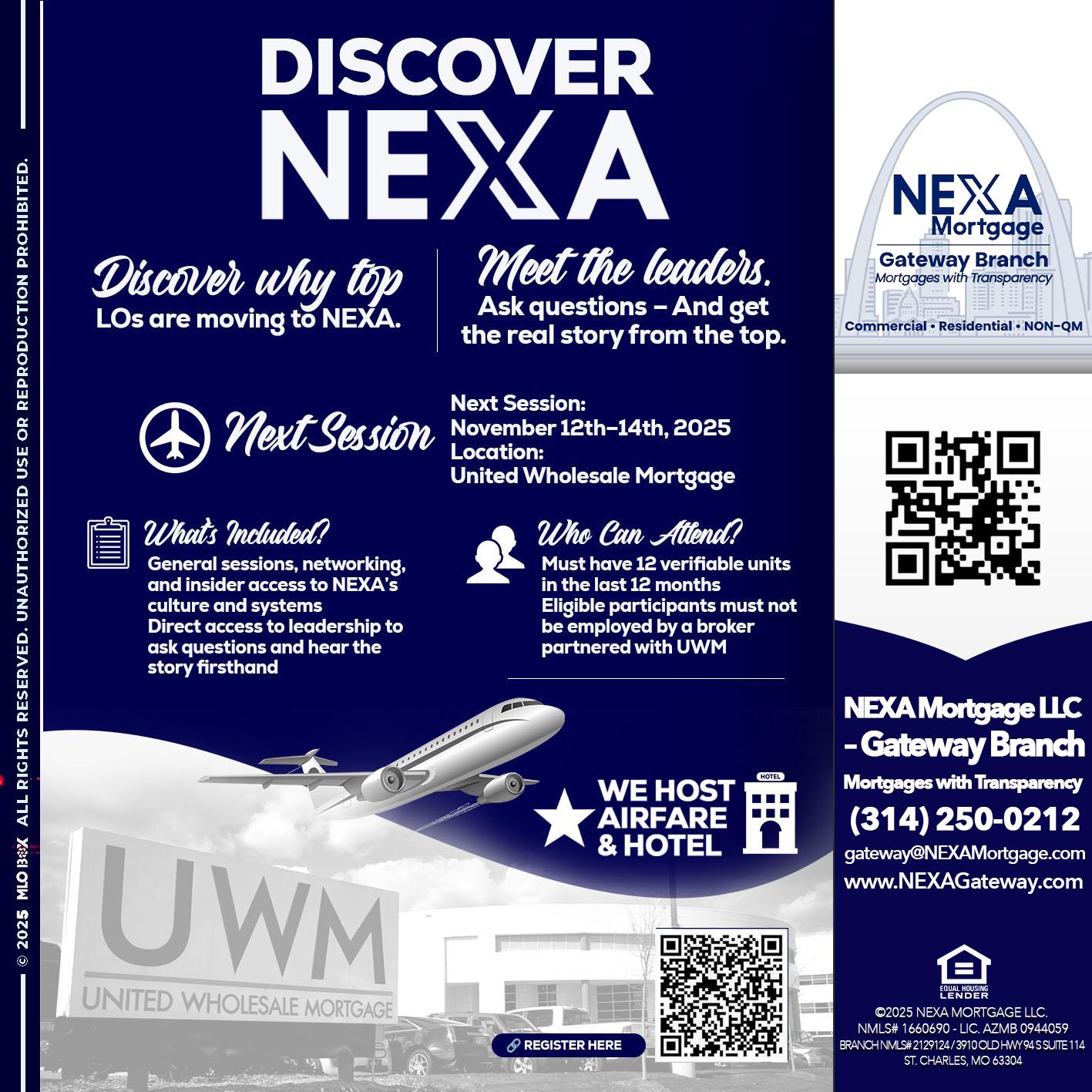 DISCOVER NEXA - Dylan J. Estes -Branch Manager