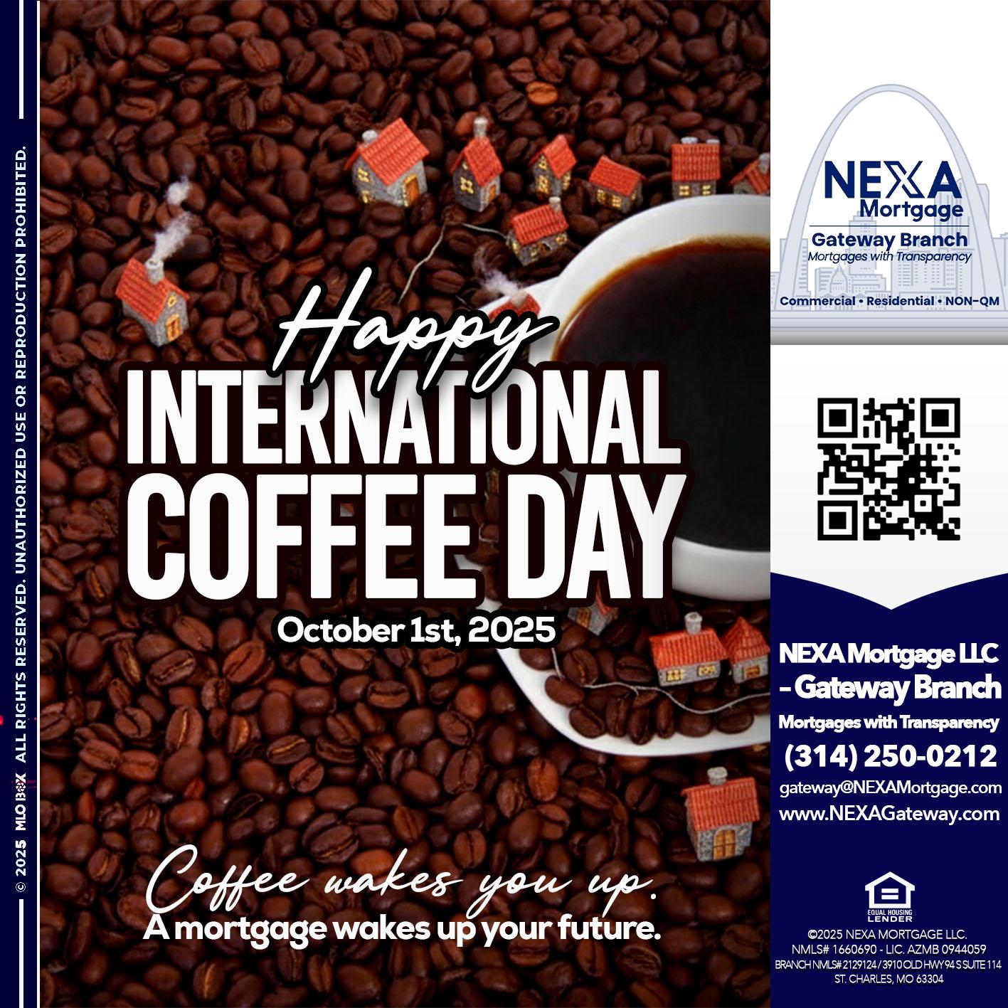 INTERNATIONAL COFFEE DAY - Dylan J. Estes -Branch Manager