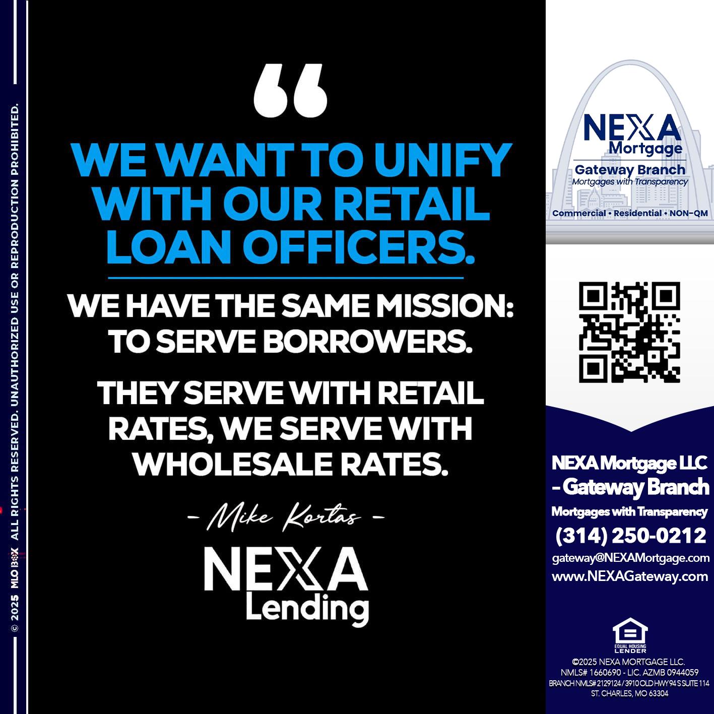 WE WANT - Dylan J. Estes -Branch Manager